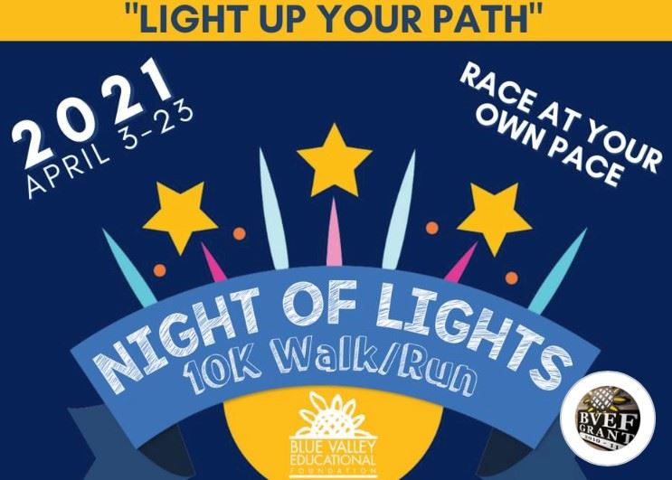 Looking for a Fun, Family Activity? Join in BVEF’s Nights of Lights Virtual 10K!